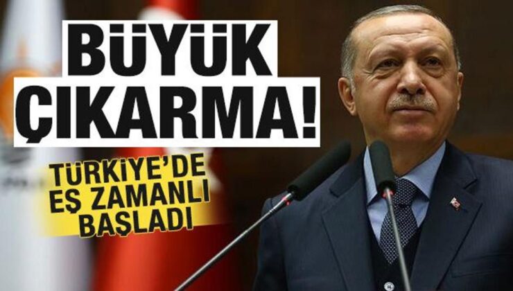 AK Parti’den büyük çıkarma! Türkiye’de eş zamanlı başladı