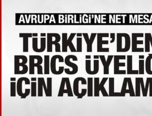 Bakan Fidan’dan BRICS üyeliği hakkında açıklama