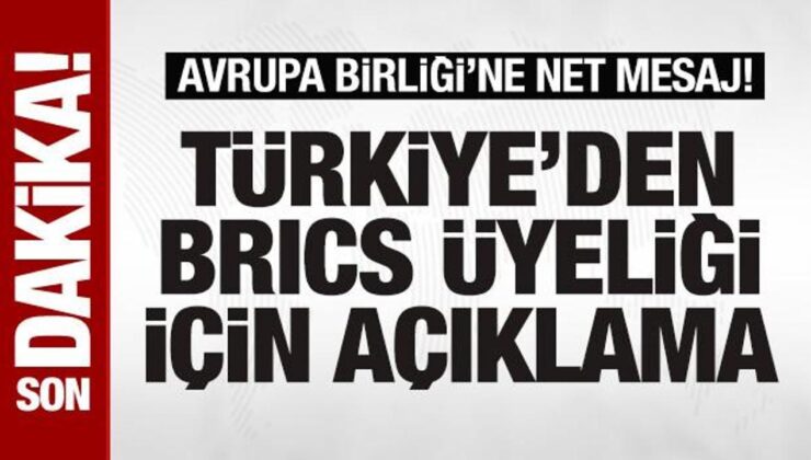 Bakan Fidan’dan BRICS üyeliği hakkında açıklama