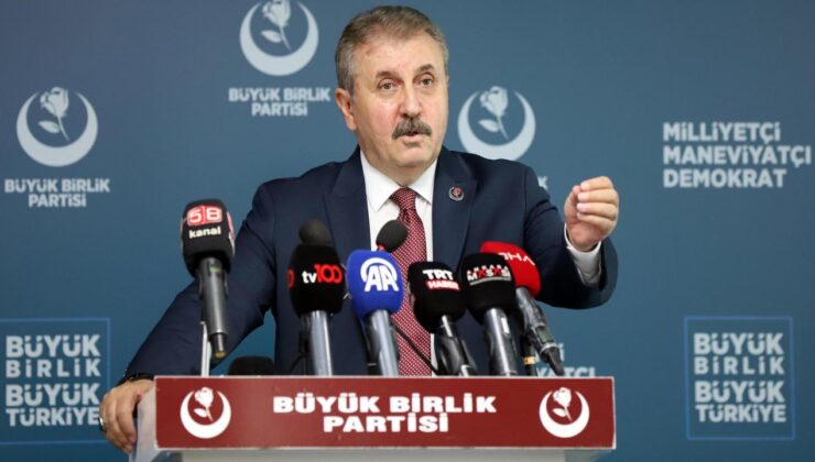 BBP Genel Başkanı Destici’den ‘Sivas Kongresi’ mesajı