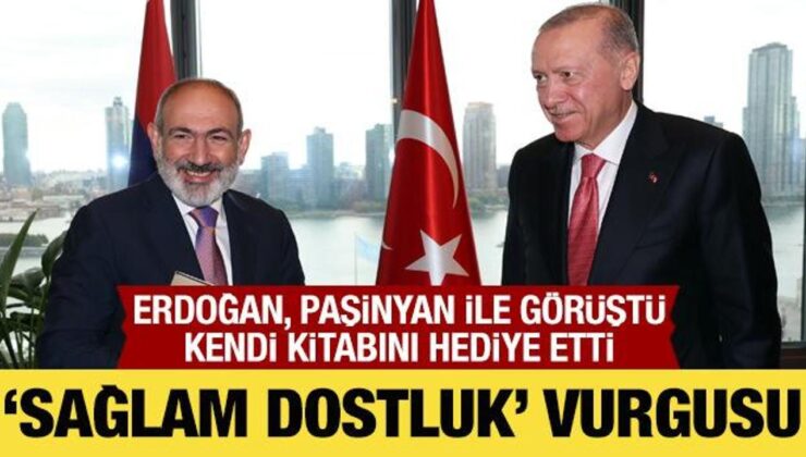 Cumhurbaşkanı Erdoğan, Ermenistan Başbakanı Paşinyan’ı kabul etti