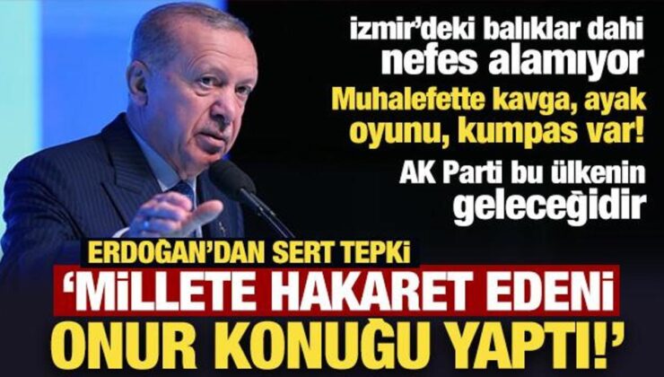 Cumhurbaşkanı Erdoğan’dan sert tepki: Millete özür borcu var!