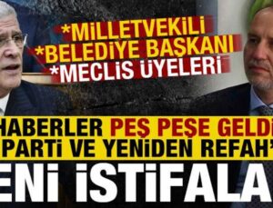 İYİ Parti ve YRP’de sular durulmuyor! Peş peşe yeni istifalar: Vekil ve belediye başkanı..