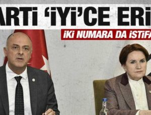 İYİ Parti’de deprem! Parti’nin iki numarası istifa etti