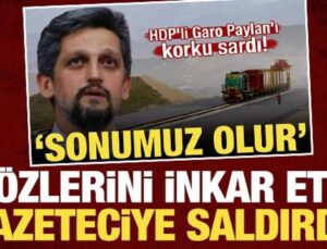 Sözlerini inkar eden DEM’li Garo Paylan, kendisini eleştiren gazeteciye saldırdı!