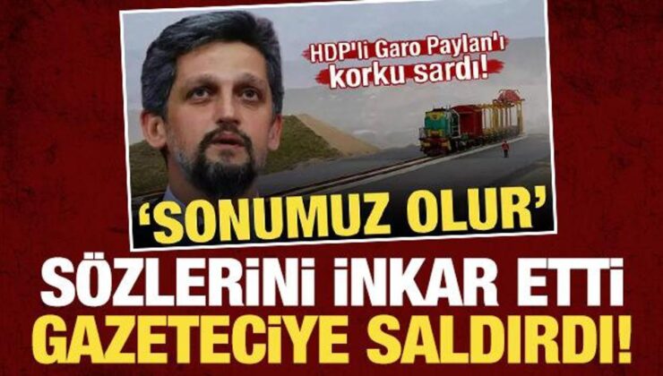 Sözlerini inkar eden DEM’li Garo Paylan, kendisini eleştiren gazeteciye saldırdı!