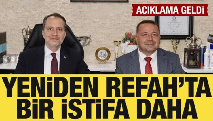 Yeniden Refah Partisi’nde bir istifa daha